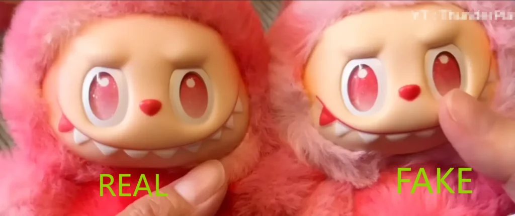 labubu FACE COMPARISON