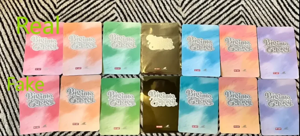 labubu 3.0 card fake vs real 01