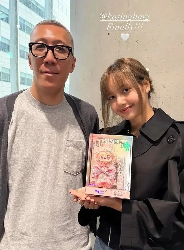 lisa and the father of labubu